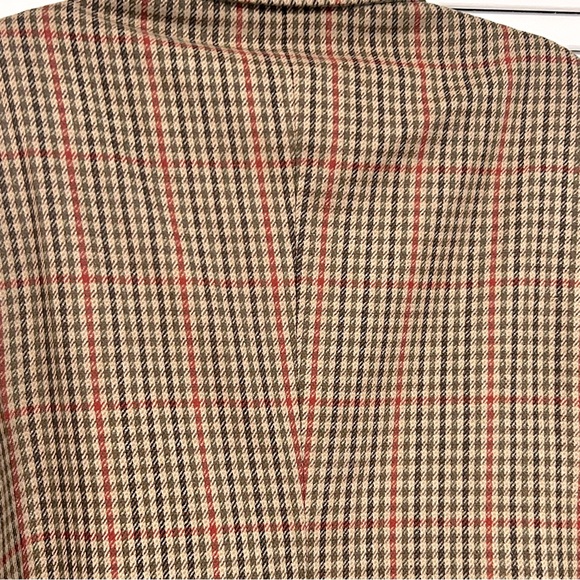Vintage Orvis 100% Wool Tweed Houndstooth Field Jacket - Picture 7 of 17